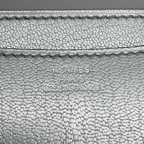 エルメス ショルダーバッグ ミニ コンスタンス3 ミロワール アルジャン/シルバー金具 シェブルシャムキラ W刻印
