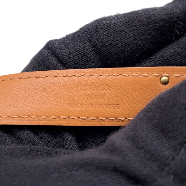 エルメス ケリーベルト ブラック/ピンクゴールド金具 エプソン B刻印  HERMES べルト 黒