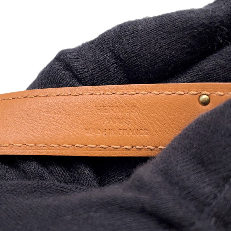 エルメス ケリーベルト ブラック/ピンクゴールド金具 エプソン B刻印  HERMES べルト 黒