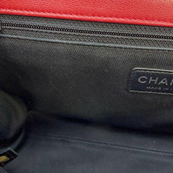シャネル チェーンバッグ デカマトラッセ 31 RUE CAMBON ヴィンテージカーフ CHANEL レッド