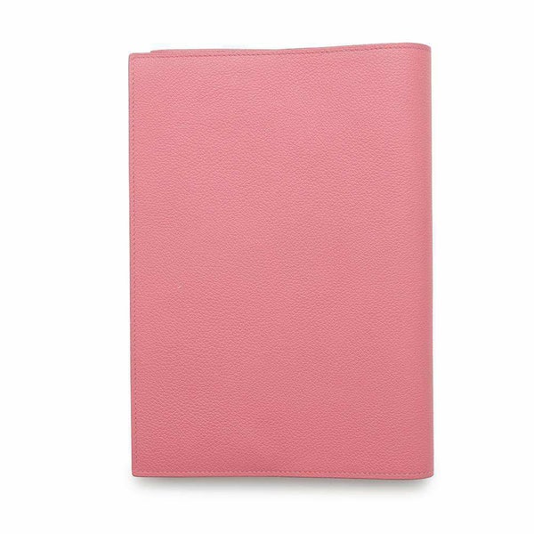 エルメス ノートカバー EAジップ ローズアザレ/シルバー金具 エバーカラー B刻印 HERMES Eazip