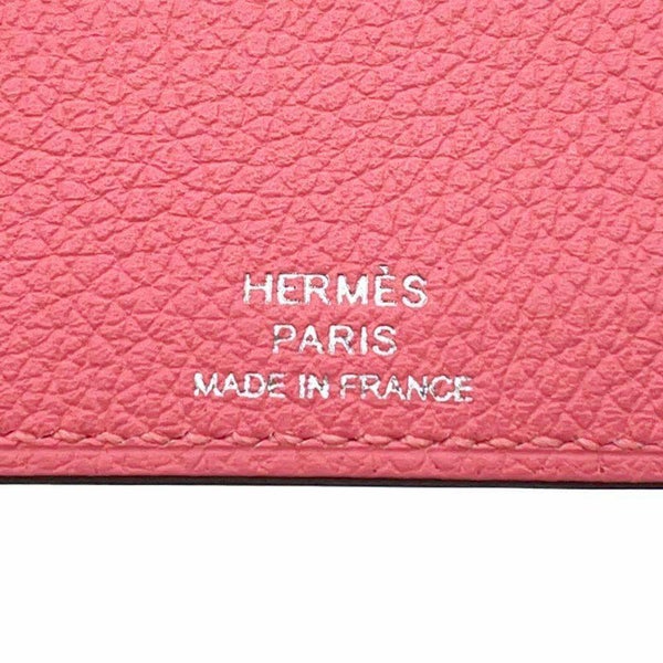 エルメス ノートカバー EAジップ ローズアザレ/シルバー金具 エバーカラー B刻印 HERMES Eazip