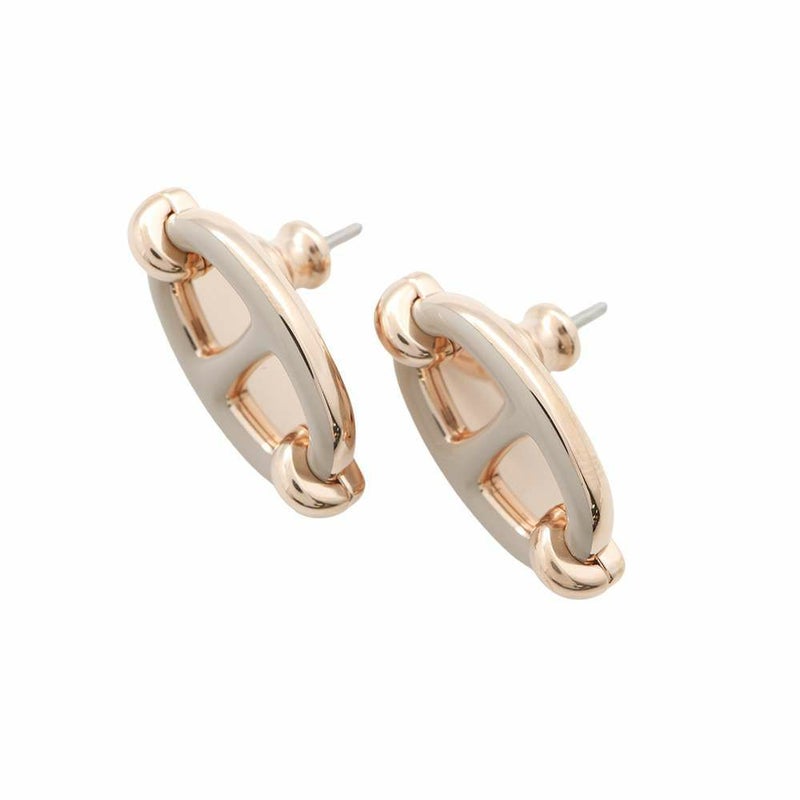 エルメス ピアス ミニ・マイヨン マロングラッセ/ピンクゴールド金具 HERMES アクセサリー