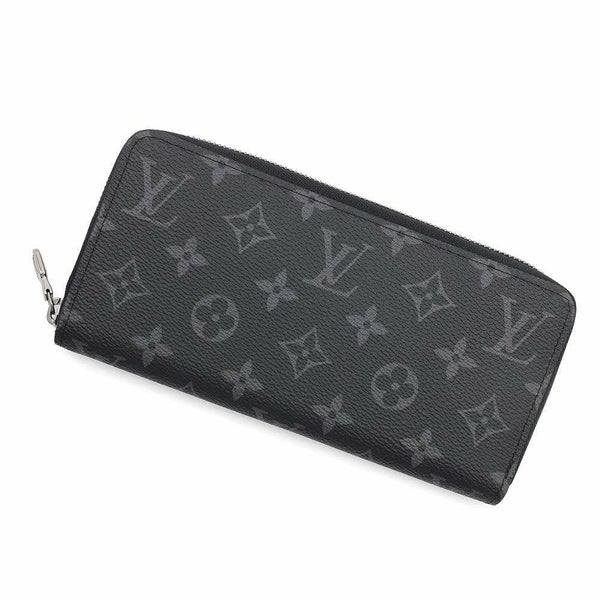 ルイヴィトン 長財布 モノグラム・エクリプス ジッピーウォレット・ホリゾンタル M11611 黒 ブラック