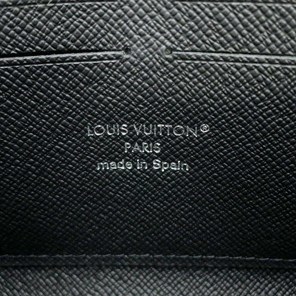 ルイヴィトン 長財布 モノグラム・エクリプス ジッピーウォレット・ホリゾンタル M11611 黒 ブラック