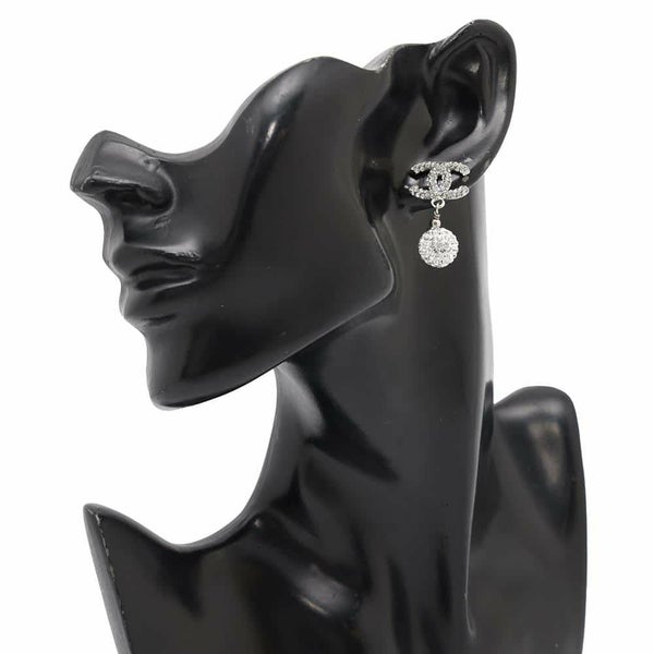 シャネル ピアス ココマーク ミラーボール ラインストーン CHANEL アクセサリー