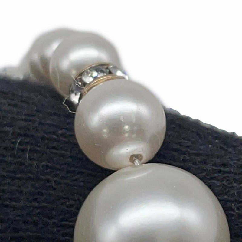 シャネル ネックレス ココマーク パール ロングネックレス ラインストーン A18 P CHANEL アクセサリー