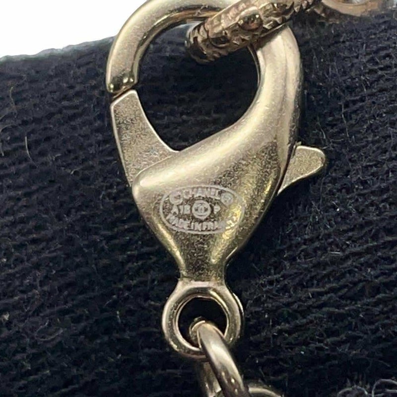 シャネル ネックレス ココマーク パール ロングネックレス ラインストーン A18 P CHANEL アクセサリー