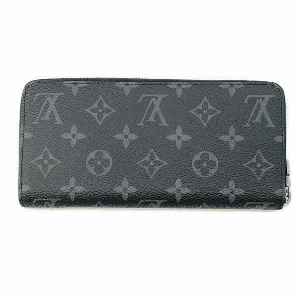 ルイヴィトン 長財布 モノグラム・エクリプス ジッピーウォレット・ホリゾンタル M11611 LOUIS VUITTON 黒 ブラック