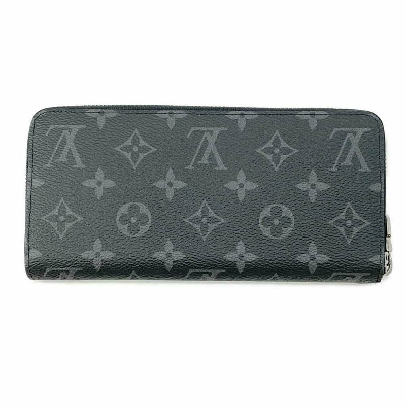 ルイヴィトン 長財布 モノグラム・エクリプス ジッピーウォレット・ホリゾンタル M11611 LOUIS VUITTON 黒 ブラック