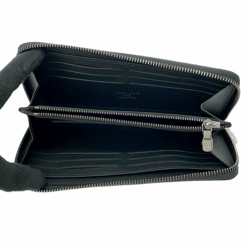 ルイヴィトン 長財布 モノグラム・エクリプス ジッピーウォレット・ホリゾンタル M11611 LOUIS VUITTON 黒 ブラック