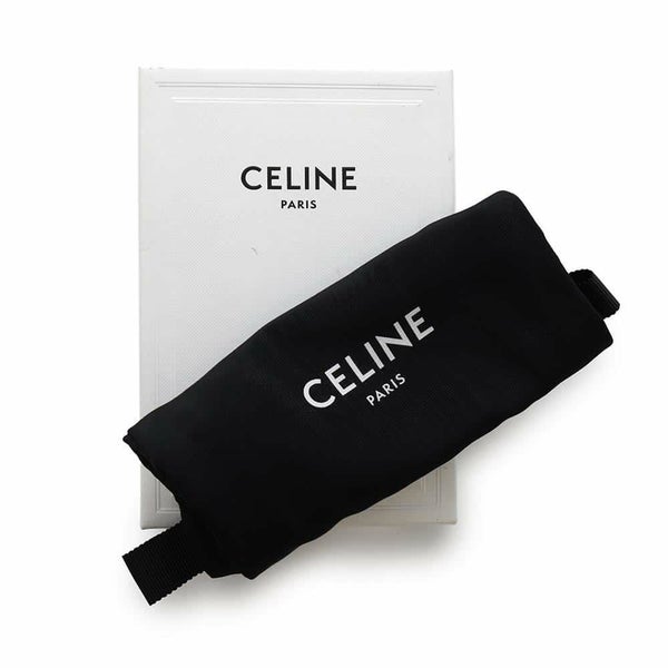 セリーヌ 三つ折り財布 トリオンフ トリフォールドウォレット スモール レザー 10D722BZ9.04LU CELINE 財布 ミニ財布