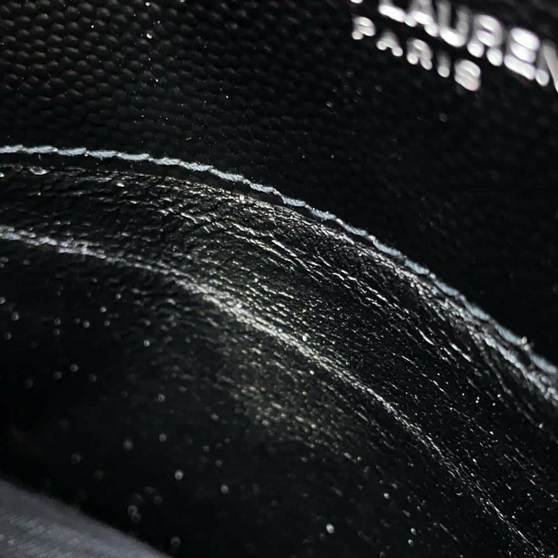 サンローランパリ 長財布 モノグラム ラージ キルティング フラップウォレット 372264 SAINT LAURENT PARIS 財布 YSL 黒