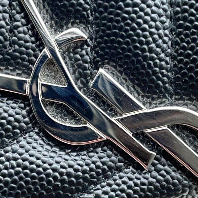 サンローランパリ 長財布 モノグラム ラージ キルティング フラップウォレット 372264 SAINT LAURENT PARIS 財布 YSL 黒