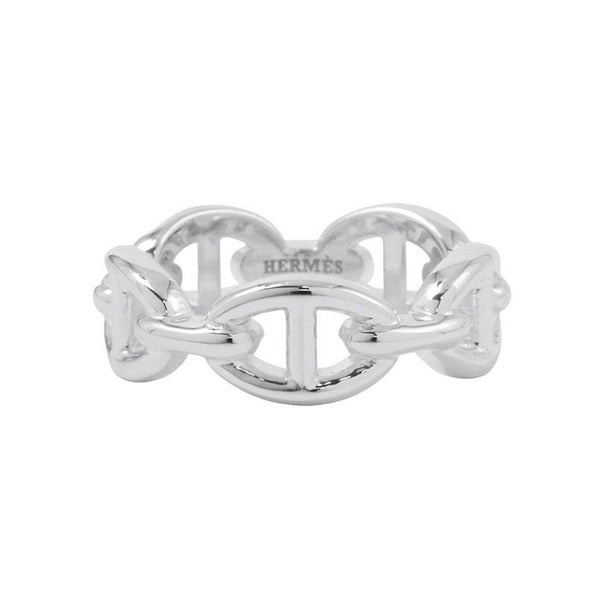 エルメス リング シェーヌダンクル アンシェネPM SV925シルバー リングサイズ54 HERMES ジュエリー