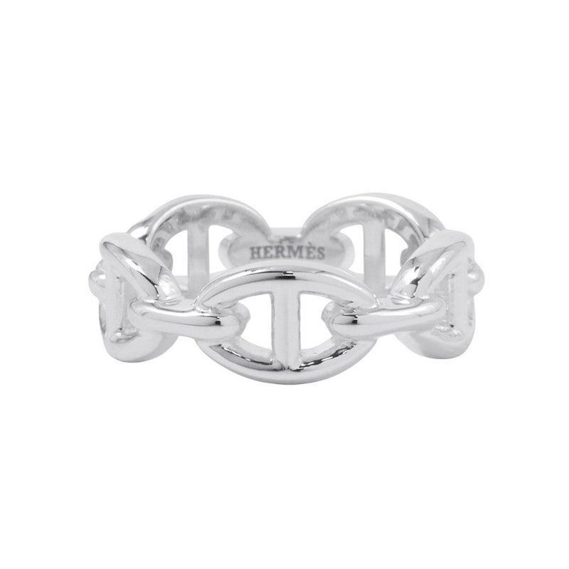 エルメス リング シェーヌダンクル アンシェネPM SV925シルバー リングサイズ54 HERMES ジュエリー
