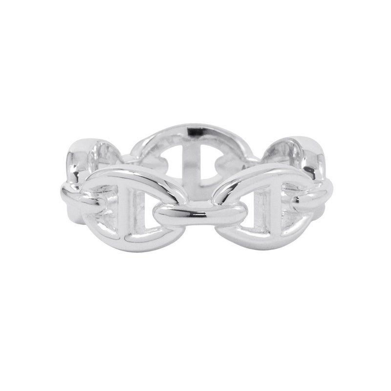 エルメス リング シェーヌダンクル アンシェネPM SV925シルバー リングサイズ54 HERMES ジュエリー