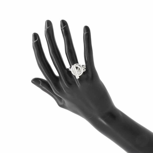 エルメス リング クロワゼット GM SV925シルバー リングサイズ54 HERMES ジュエリー 指輪