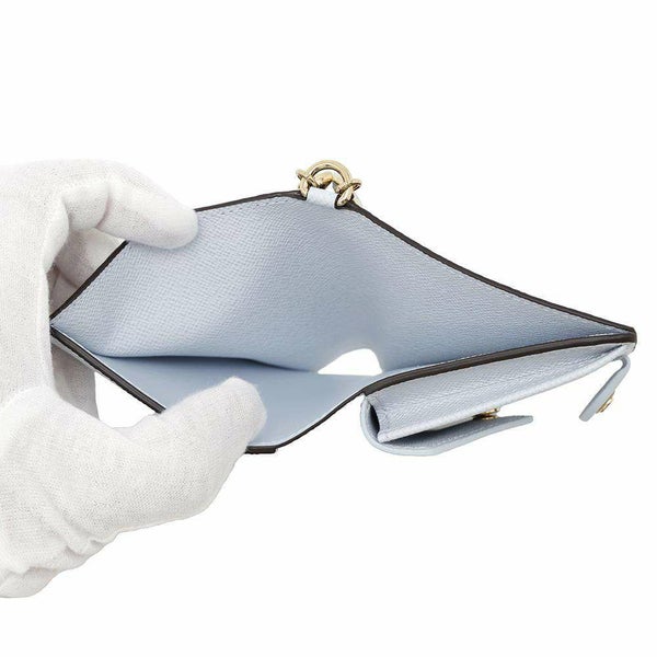 ルイヴィトン 二つ折り財布 モノグラム ポケットウォレット・LV チャーム M14613 財布 アズールブルー