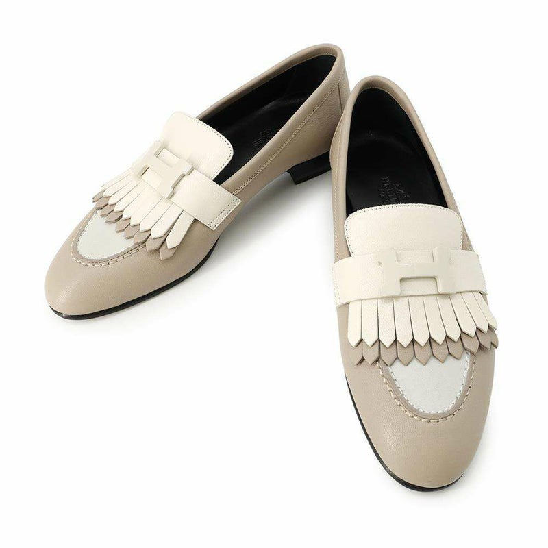 エルメス モカシン ロワイヤル レザー レディースサイズ35 HERMES 靴