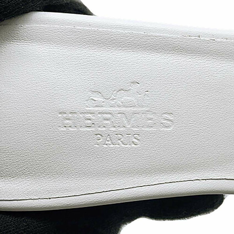 エルメス サンダル ジジ 50 カーフレザー レディースサイズ35 1/2 HERMES 靴 白