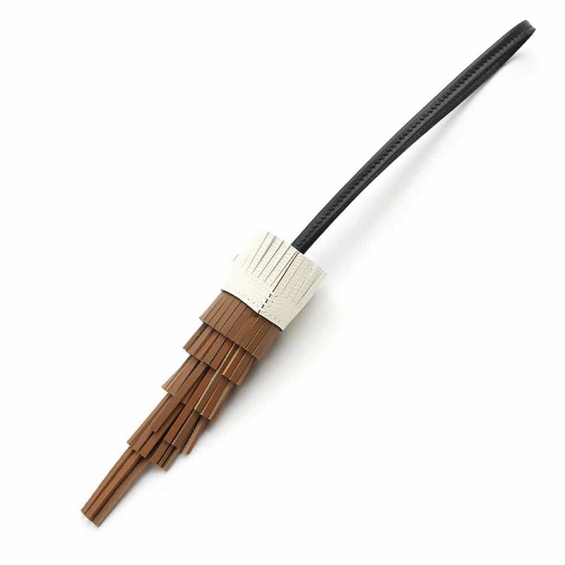 エルメス バッグチャーム シュエット ゴールド/パンドエピス/ブラック/ナタ/ホワイト ラムスキン/エプソン/スイフト K刻印 フクロウ