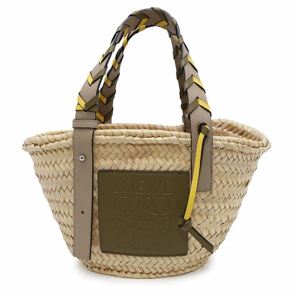 ロエベ ハンドバッグ アナグラム スモール ストロー ラフィア A223S93X21 LOEWE バッグ
