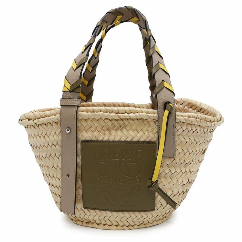 ロエベ ハンドバッグ アナグラム スモール ストロー ラフィア A223S93X21 LOEWE バッグ