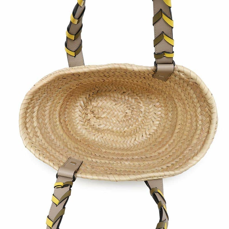 ロエベ ハンドバッグ アナグラム スモール ストロー ラフィア A223S93X21 LOEWE バッグ
