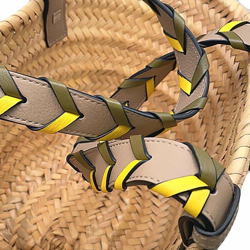 ロエベ ハンドバッグ アナグラム スモール ストロー ラフィア A223S93X21 LOEWE バッグ