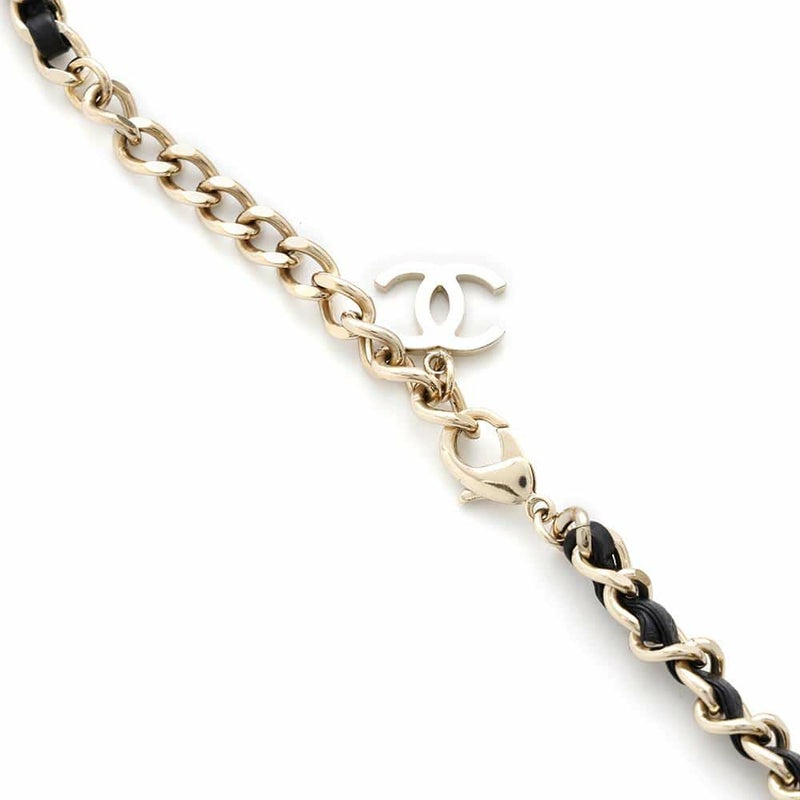 シャネル ネックレス マトラッセ バッグ型 B21 S AB6136 CHANEL チョーカー アクセサリー 黒