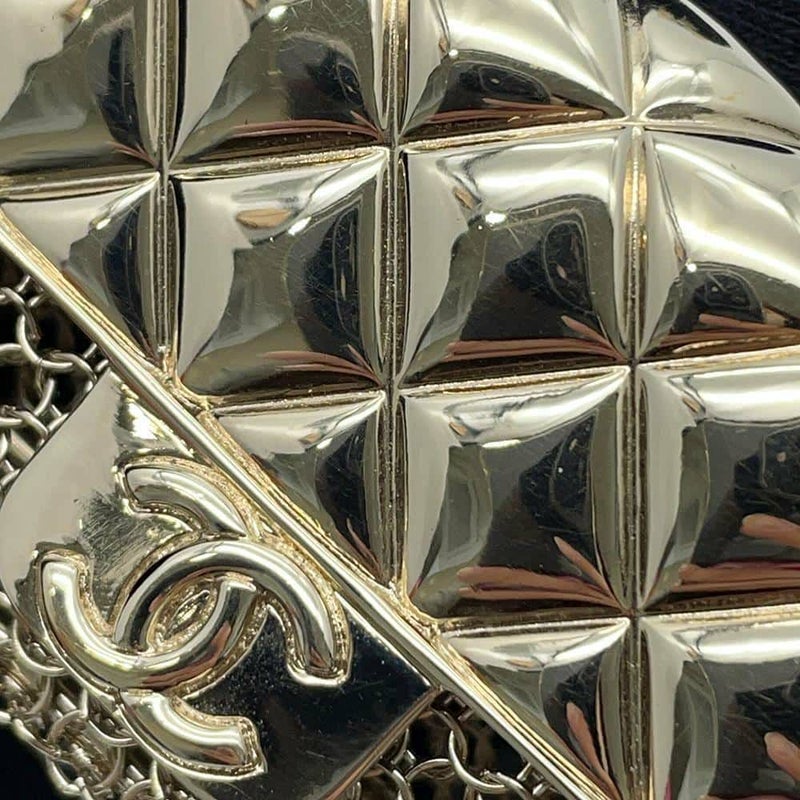 シャネル ネックレス マトラッセ バッグ型 B21 S AB6136 CHANEL チョーカー アクセサリー 黒