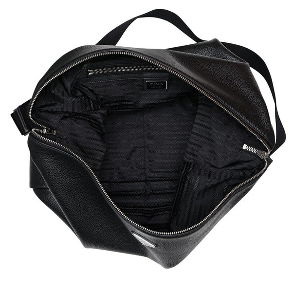 プラダ ショルダーバッグ トライアングルロゴ ヴィッテロダイノレザー 2VH185 PRADA 黒