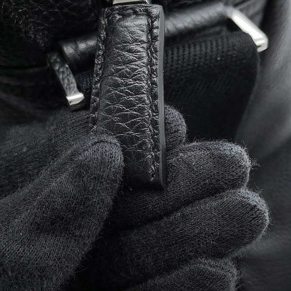 プラダ ショルダーバッグ トライアングルロゴ ヴィッテロダイノレザー 2VH185 PRADA 黒
