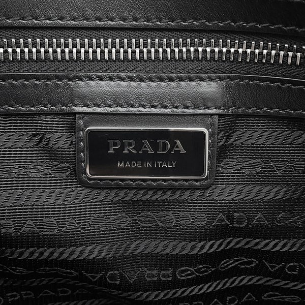 プラダ ショルダーバッグ トライアングルロゴ ヴィッテロダイノレザー 2VH185 PRADA 黒
