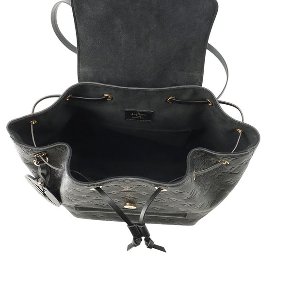 ルイヴィトン リュック モノグラム・アンプラント モンスリPM M45205 LOUIS VUITTON バッグ バックパック ブラック 黒