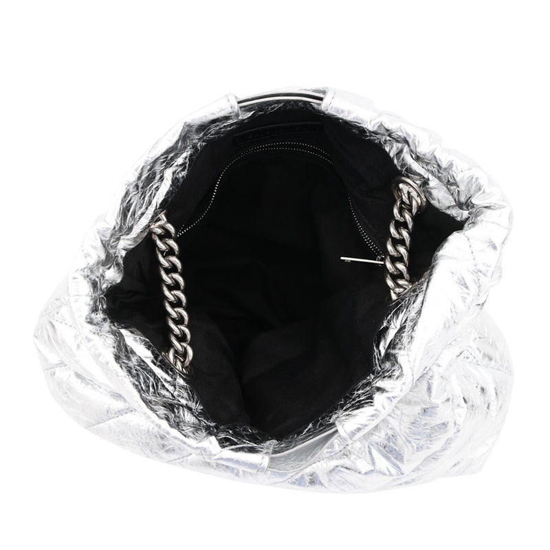 バレンシアガ ショルダーバッグ クラッシュ チェーン トートバッグ スモール レザー 742942 BALENCIAGA 2way