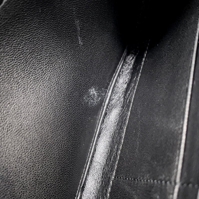 サンローランパリ チェーンウォレット LE MAILLON WALLET ラムスキン 738109 SAINT LAURENT PARIS 財布 黒