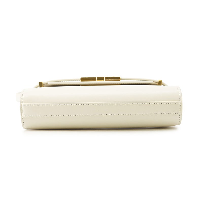 サンローランパリ ショルダーバッグ マンハッタン ミニ レザー 727766 SAINT LAURENT PARIS 白