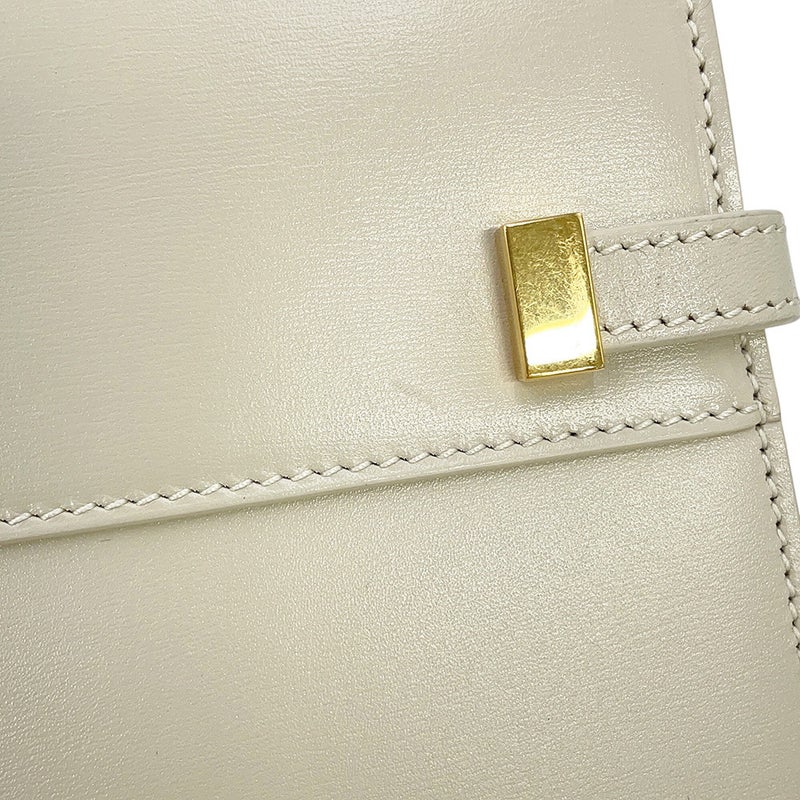 サンローランパリ ショルダーバッグ マンハッタン ミニ レザー 727766 SAINT LAURENT PARIS 白