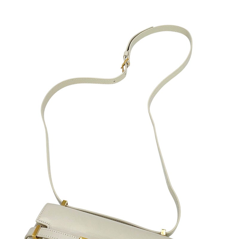 サンローランパリ ショルダーバッグ マンハッタン ミニ レザー 727766 SAINT LAURENT PARIS 白