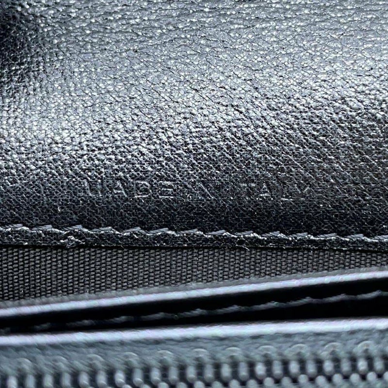 シャネル 長財布 スターエンボス ココマーク メタリック レザー A70097 CHANEL 財布 二つ折り長財布 黒