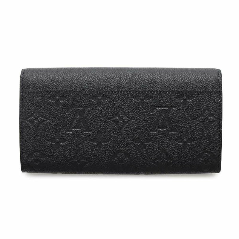 ルイヴィトン 長財布 モノグラム・アンプラント ポルトフォイユ・サラ M61182 LOUIS VUITTON ブラック 黒