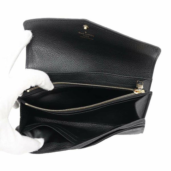 ルイヴィトン 長財布 モノグラム・アンプラント ポルトフォイユ・サラ M61182 LOUIS VUITTON ブラック 黒