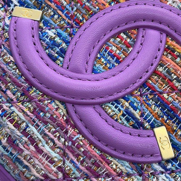 シャネル チェーンショルダーバッグ CCフィリグリー バニティバッグ キャビアスキン A93342 CHANEL バッグ