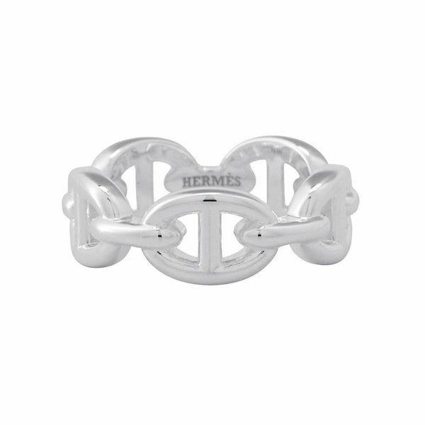 エルメス リング シェーヌダンクル アンシェネPM SV925シルバー リングサイズ51 HERMES 指輪 ジュエリー