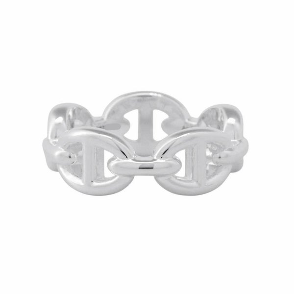 エルメス リング シェーヌダンクル アンシェネPM SV925シルバー リングサイズ51 HERMES 指輪 ジュエリー