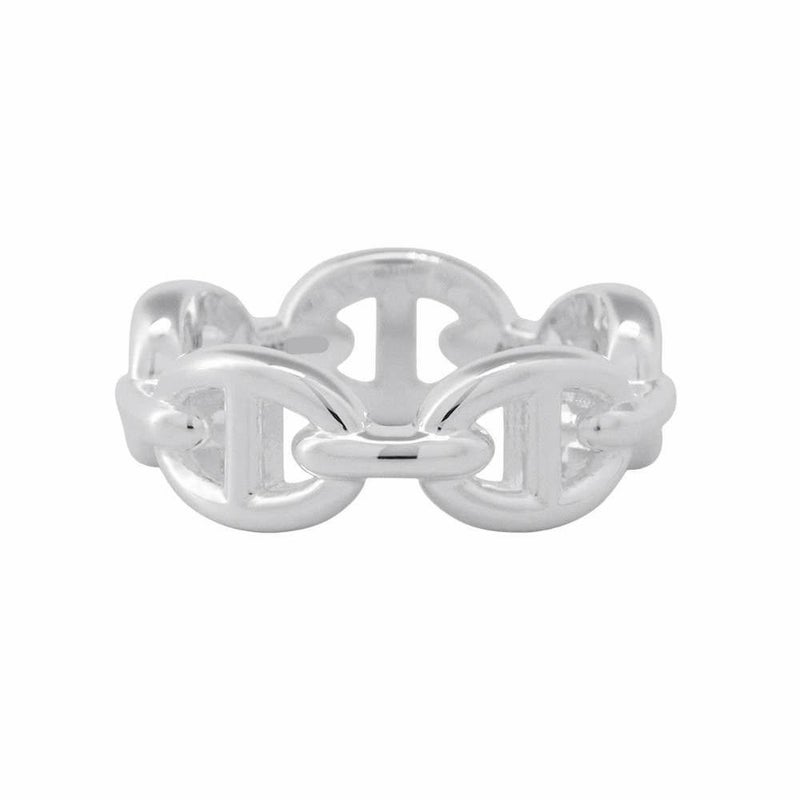 エルメス リング シェーヌダンクル アンシェネPM SV925シルバー リングサイズ51 HERMES 指輪 ジュエリー