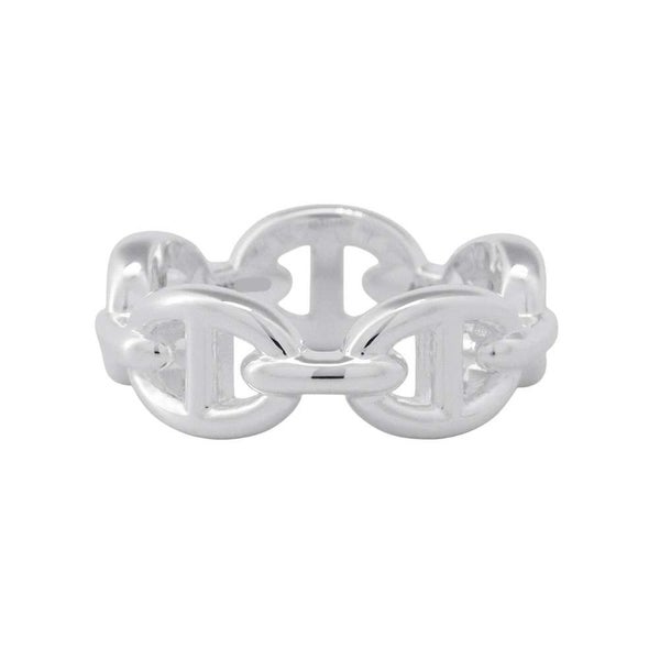 エルメス リング シェーヌダンクル アンシェネPM SV925シルバー リングサイズ51 HERMES 指輪 ジュエリー