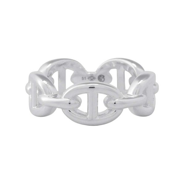 エルメス リング シェーヌダンクル アンシェネPM SV925シルバー リングサイズ51 HERMES 指輪 ジュエリー